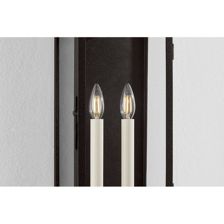 Outdoor Lighting: Wall Louie Exterior Wall Sconce - Forged Iron