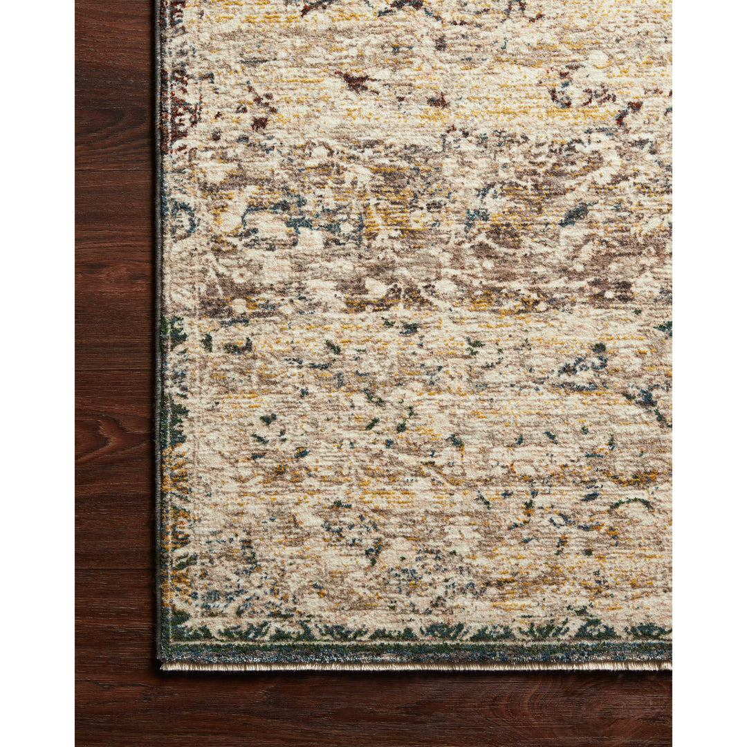 Loloi Lourdes Ivory / Multi 2'-3" x 3'-10" Accent Rug