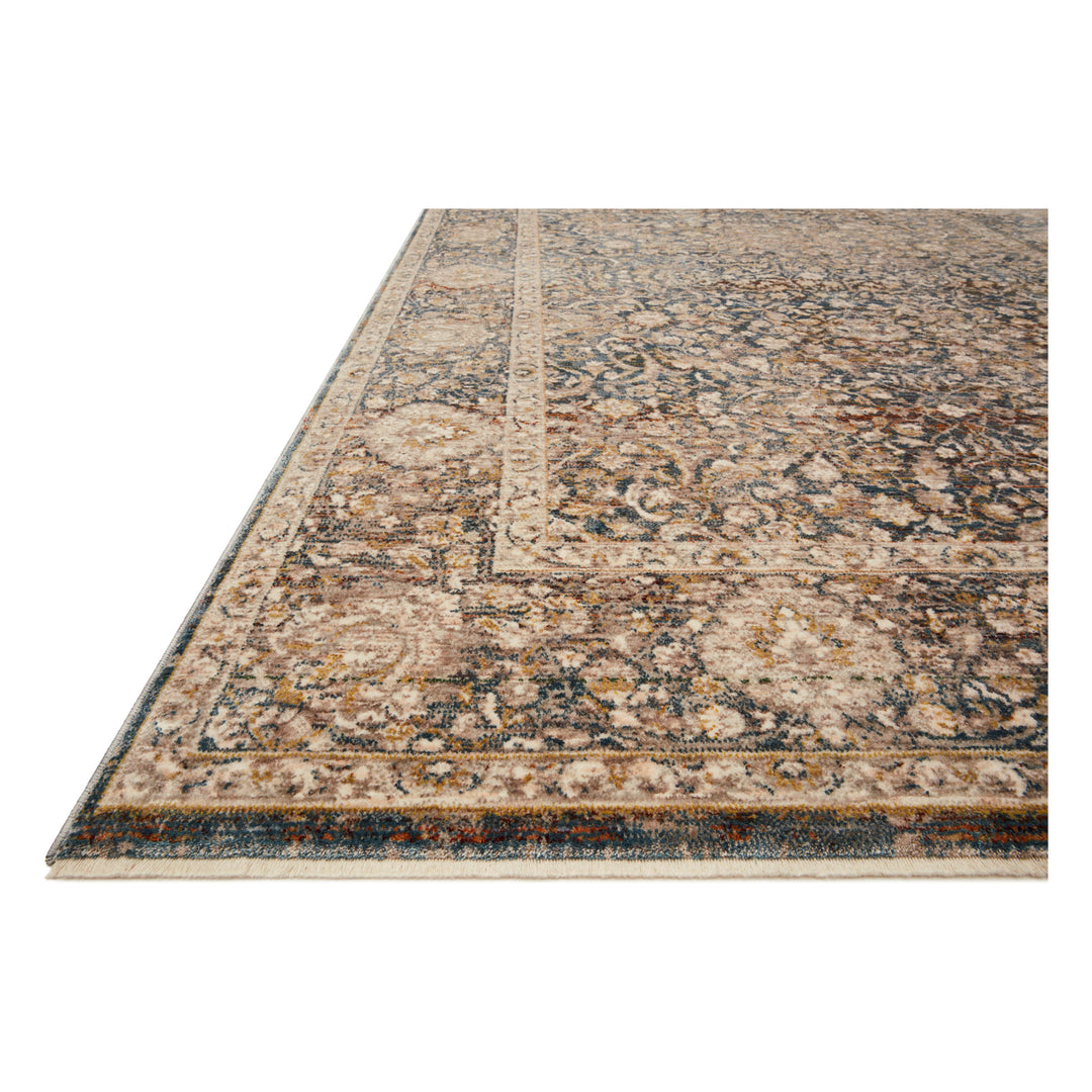 Loloi Lourdes Charcoal / Ivory 2'-7" x 10'-0" Runner Rug