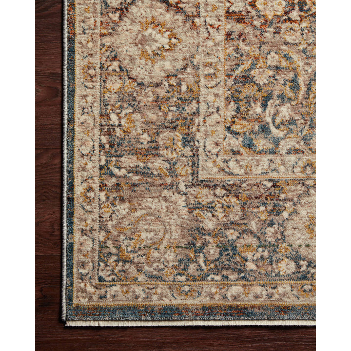 Loloi Lourdes Charcoal / Ivory 9'-6" x 13'-1" Area Rug