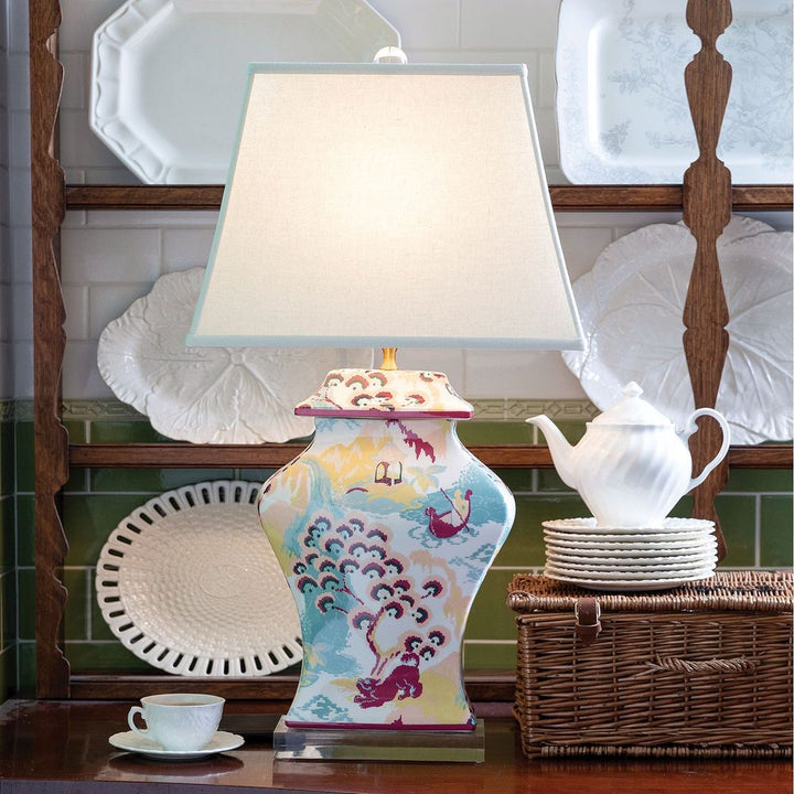 Canton Lamp 33"H