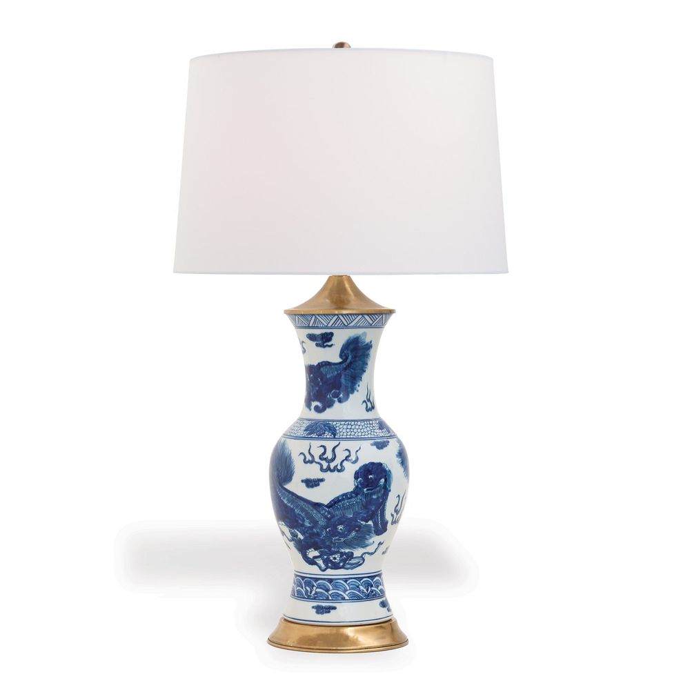 Table Lamps Chow Blue Lamp
