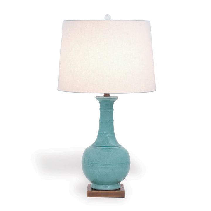 Table Lamps Kelly Celadon Lamp 31"H