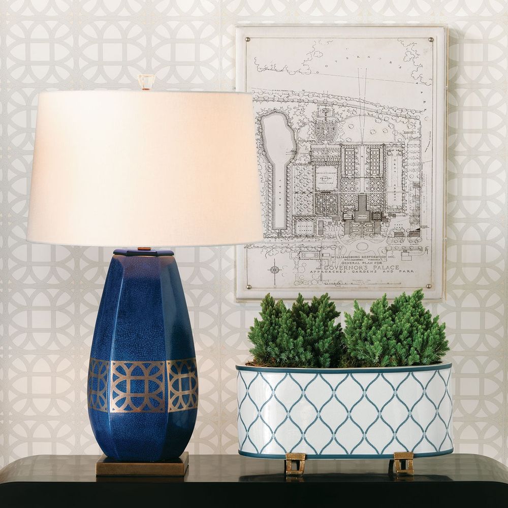 Table Lamps Lamerie Blue Lamp