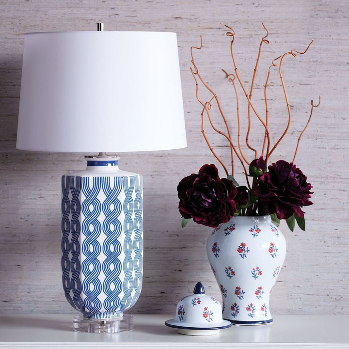 Table Lamps Evelyn Blue Lamp