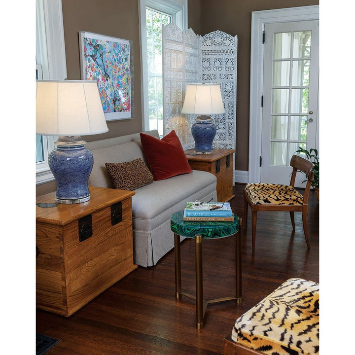 Table Lamps Aegean Blue Lamp