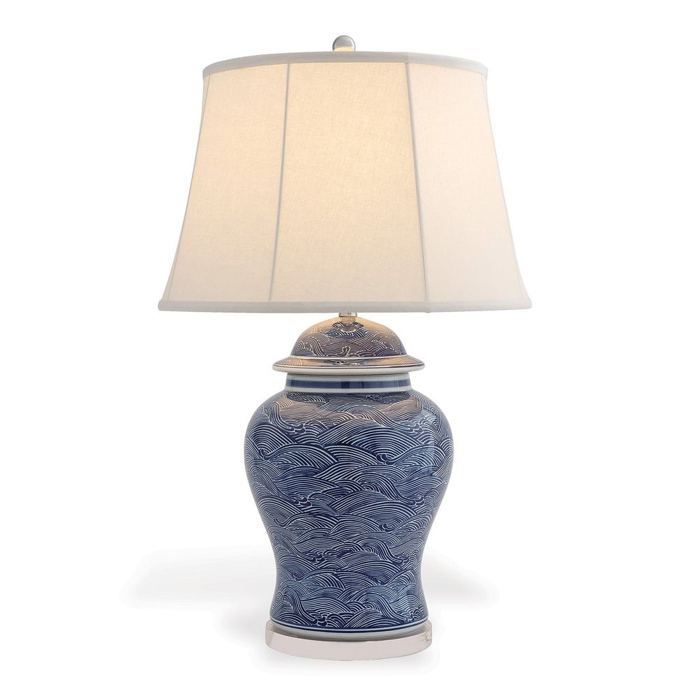 Table Lamps Aegean Blue Lamp
