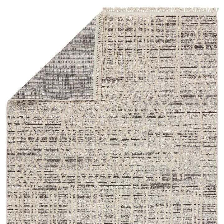 Jaipur Living Caiya Trellis Cream/ Gray Runner Rug (3'X8')