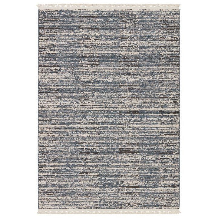 Jaipur Living Duna Striped Blue/ Gray Area Rug (6'7"X9'6")