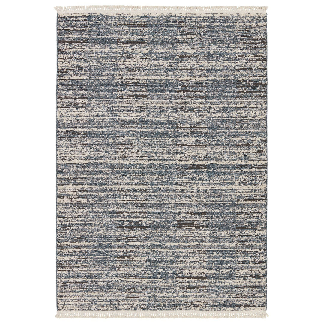 Jaipur Living Duna Striped Blue/ Gray Area Rug (9'X12')