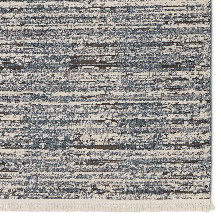 Jaipur Living Duna Striped Blue/ Gray Runner Rug (3'X8')