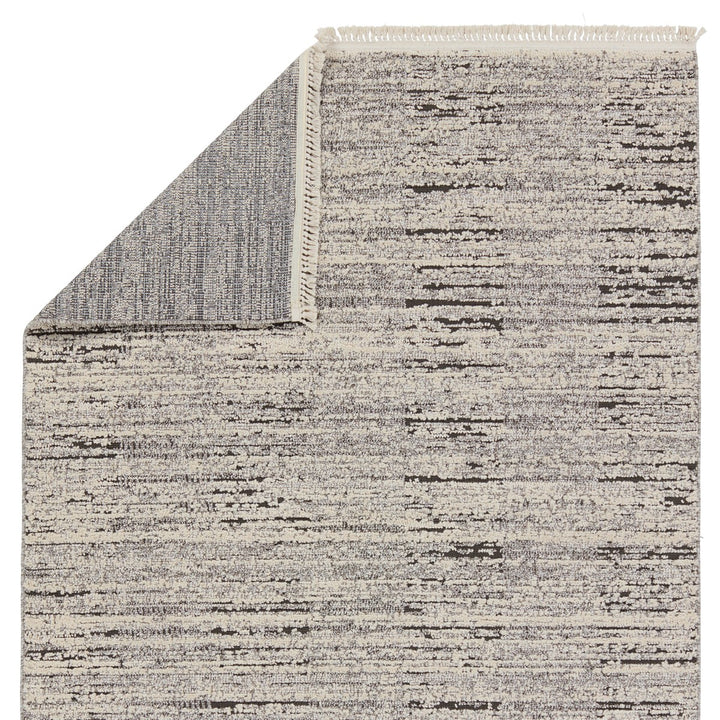 Jaipur Living Duna Striped Gray/ Cream Area Rug (9'X12')