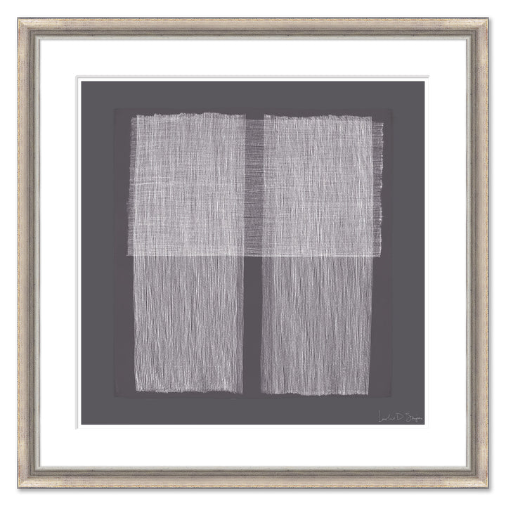 Plum Crosshatchings, Large III by Soicher Marin