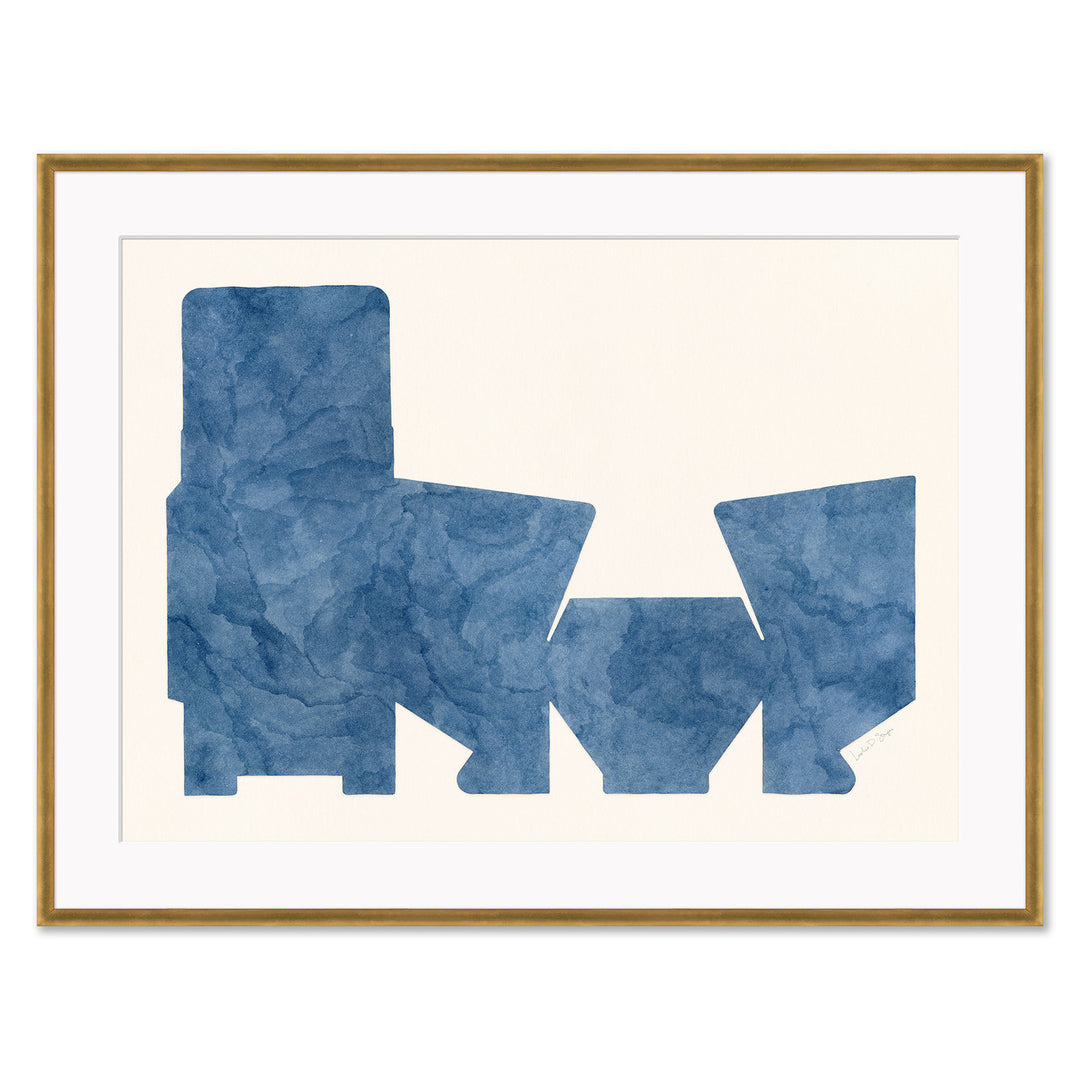 Blue Form I by Soicher Marin