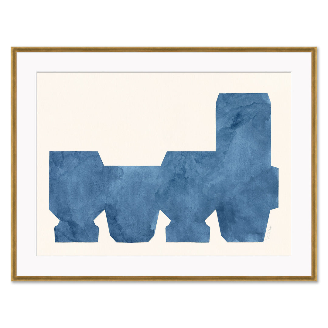 Blue Form II by Soicher Marin
