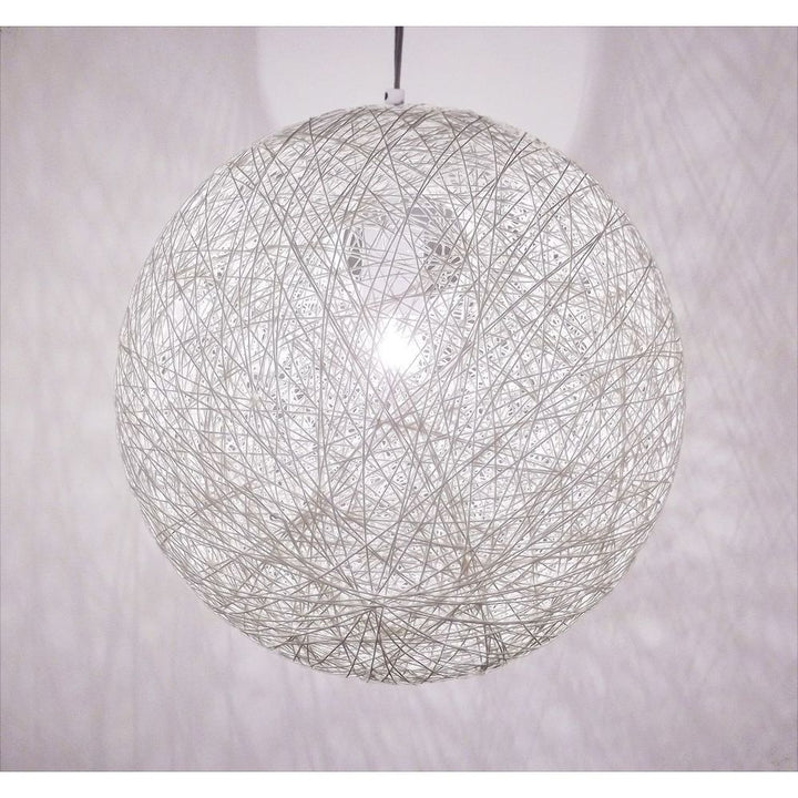 Random String Suspension - Medium - 24" Dia-France & Son-LS1027S600WT-Pendants-2-France and Son