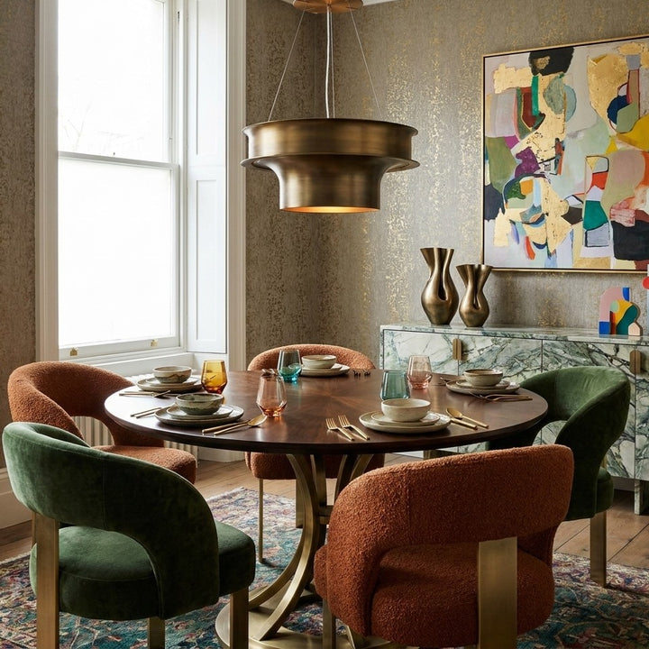 Dael Rim Copper Ceiling Lamp