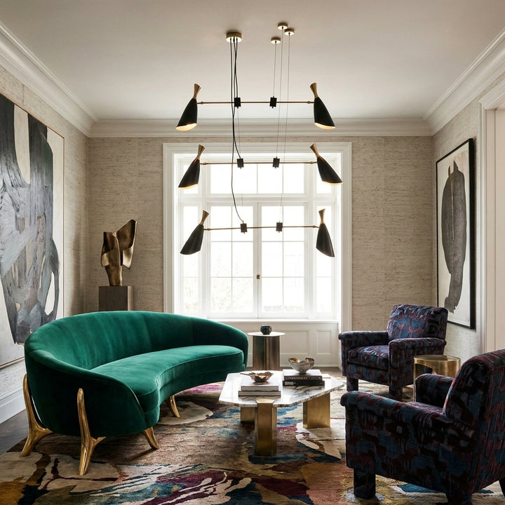 Duke Mobile Suspension Lamp - 6 Light