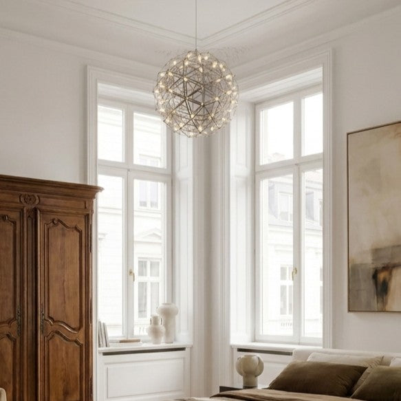 Ray LED Infinity Globe Suspension Light - 24"
