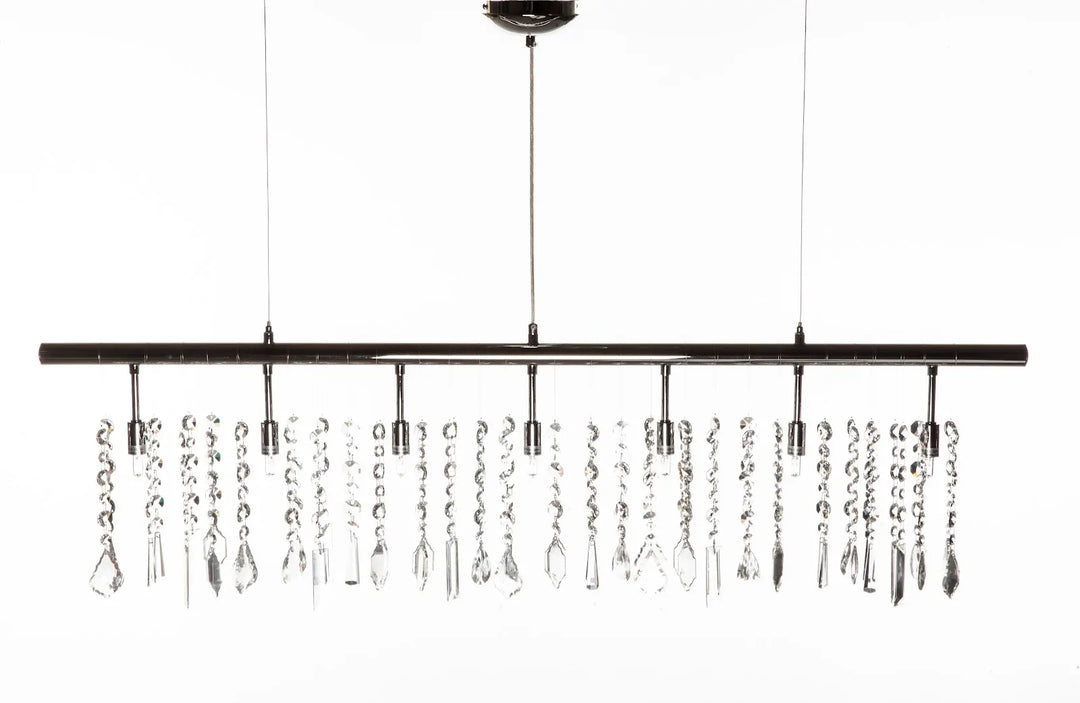 Linear Crystal Suspension Chandelier