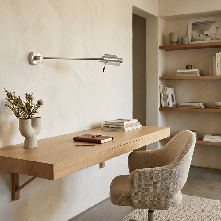 Galvin Adjustable Library Wall Sconce