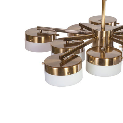 Gio Multiplex Ceiling Light - Brass-France & Son-LS629SBRASS-Chandeliers-4-France and Son