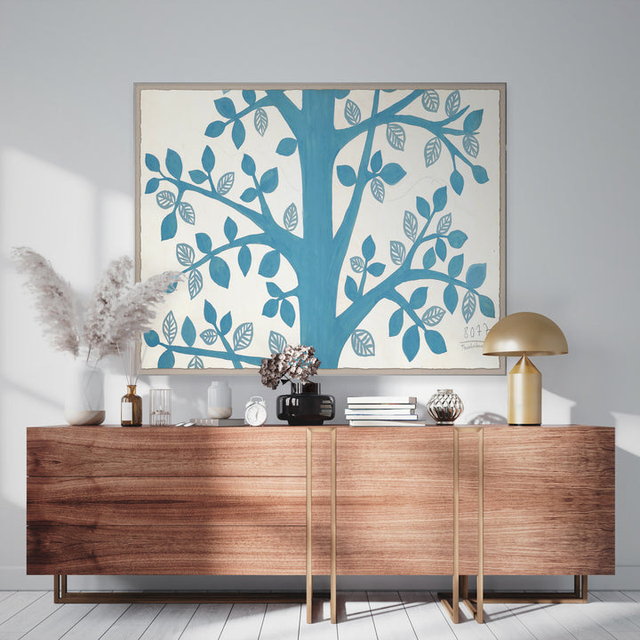 PM-23-0190 Paule Marrot, Blue Tree detail by Soicher Marin