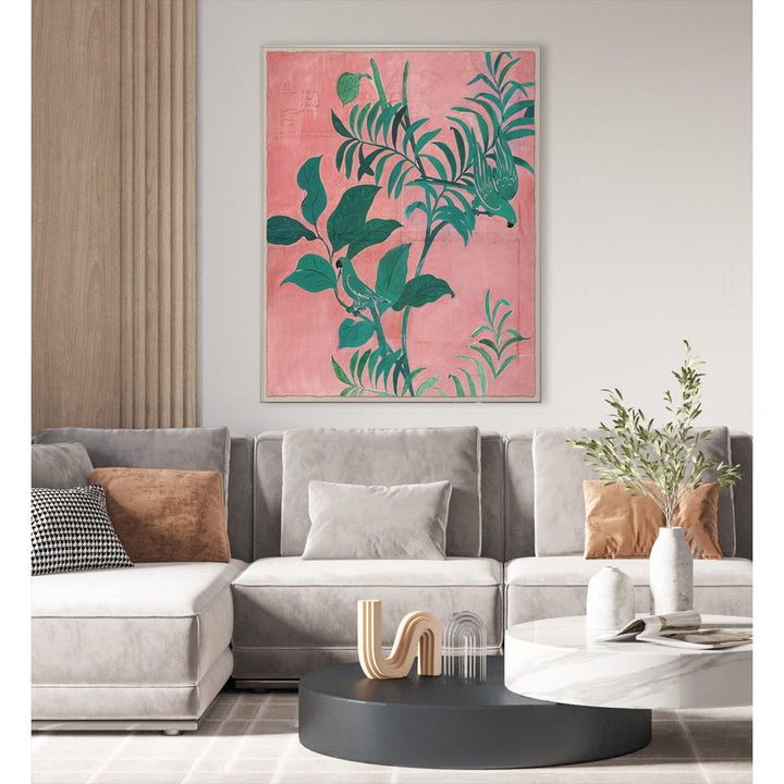 PM-23-0225 Paule Marrot, Pink Birds detail by Soicher Marin