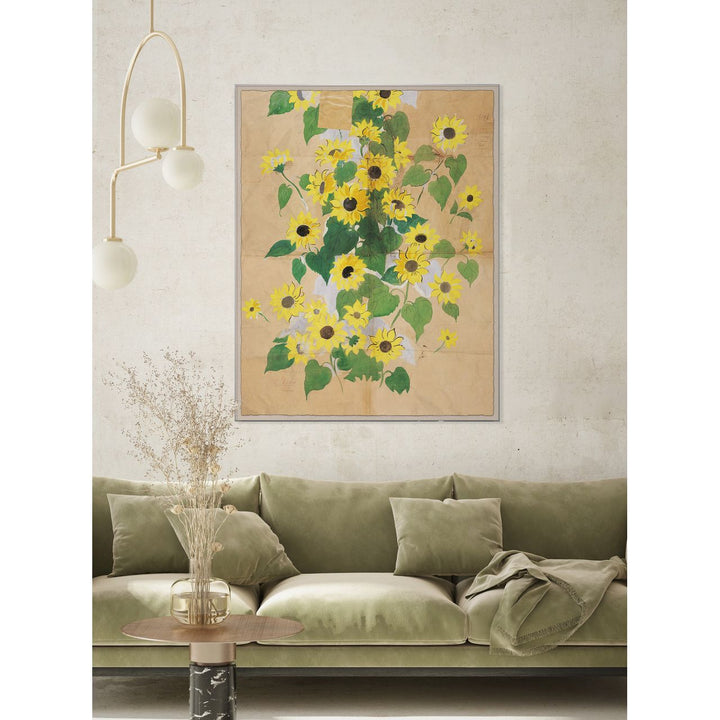 PM-23-0244 Paule Marrot, Sunflowers detail by Soicher Marin
