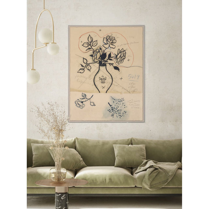 PM-23-0246 Paule Marrot, Tres Roses detail by Soicher Marin