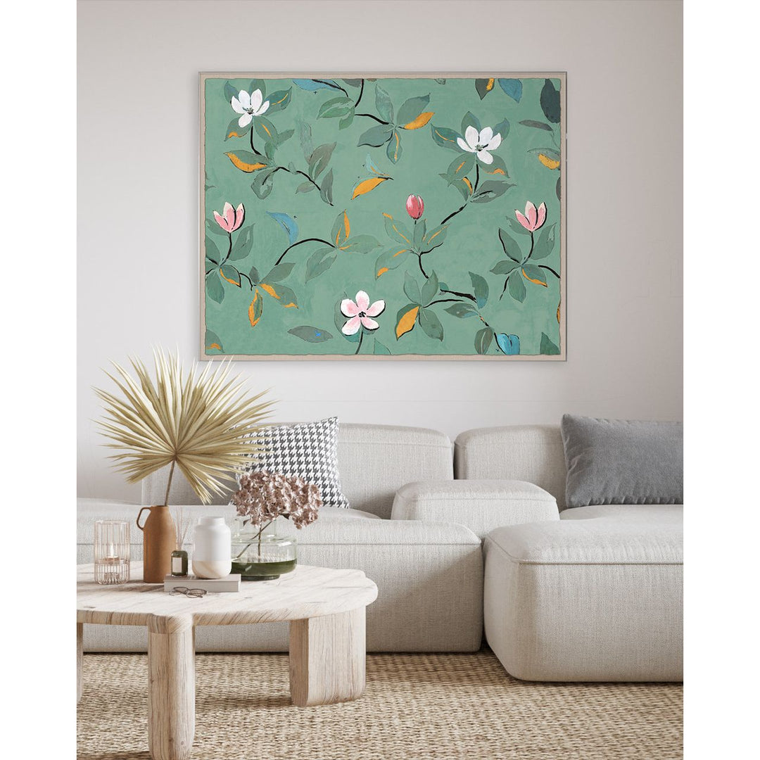 PM-23-0257 Paule Marrot, Green Magnolias detail by Soicher Marin