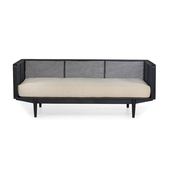 Spindle Daybed With White Cotton Mattress-Union Home Furniture-UNION-LVR00117-Daybeds-4-France and Son