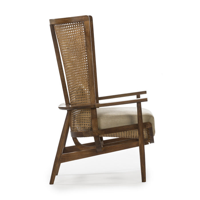 Wingman Lounge Chair - Linen-Union Home Furniture-UNION-LVR00205-Lounge Chairs-3-France and Son