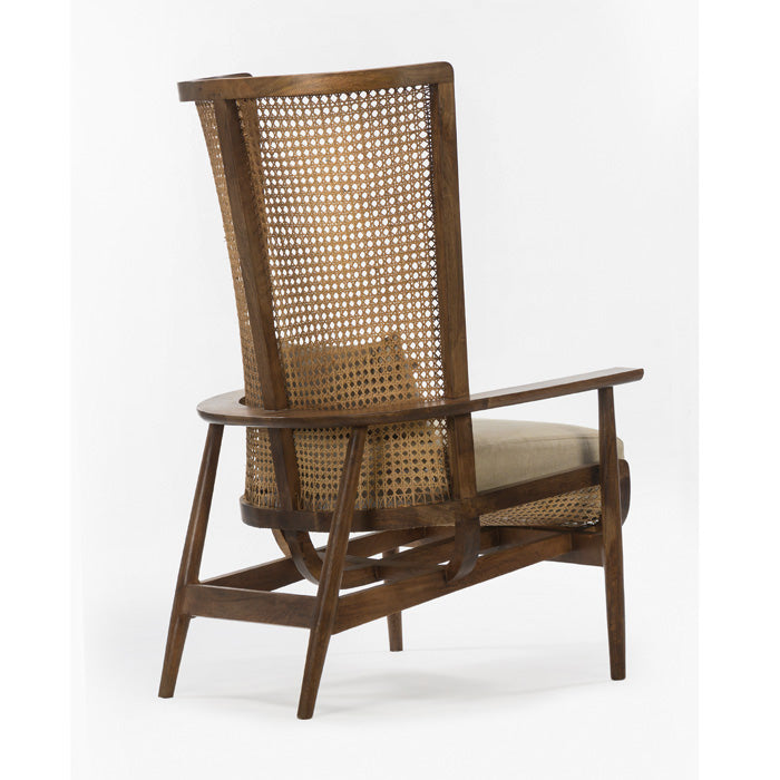 Wingman Lounge Chair - Linen-Union Home Furniture-UNION-LVR00205-Lounge Chairs-4-France and Son