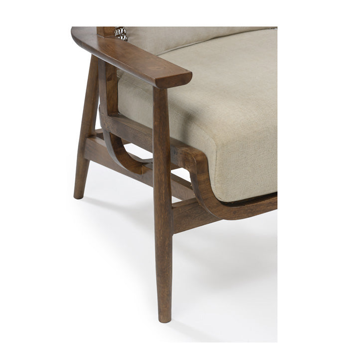 Wingman Lounge Chair - Linen-Union Home Furniture-UNION-LVR00205-Lounge Chairs-5-France and Son
