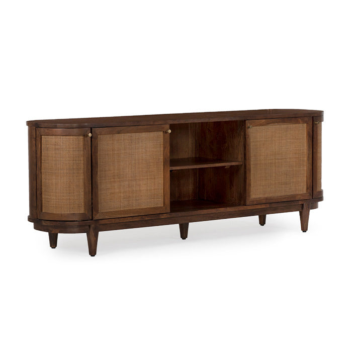 Canggu 84" Media Stand-Union Home Furniture-UNION-LVR00247-Media Storage / TV Stands-1-France and Son