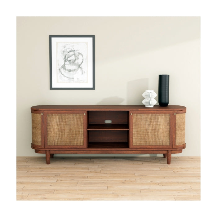 Canggu 84" Media Stand-Union Home Furniture-UNION-LVR00247-Media Storage / TV Stands-2-France and Son