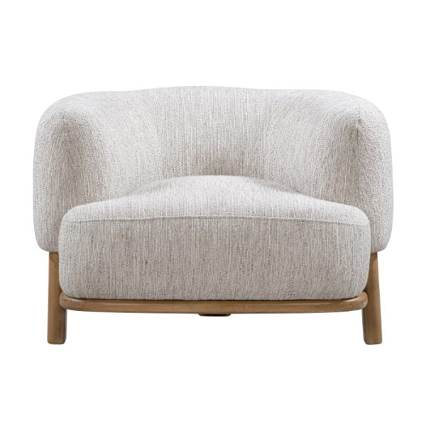 Vittori Boucle Chair-Union Home Furniture-UNION-LVR00736-Lounge Chairs-2-France and Son