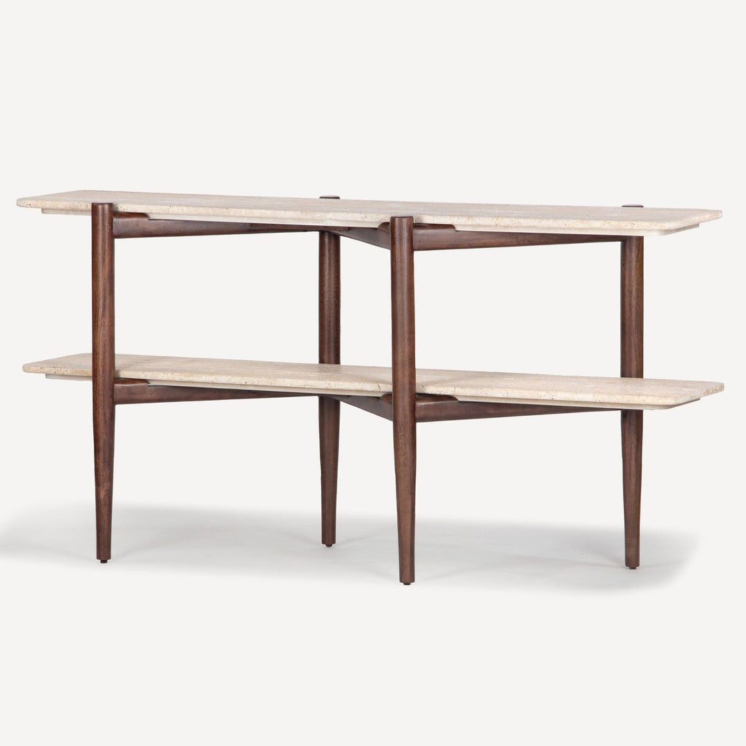 Terrace Console Table - Porto Dark Finish - view 4