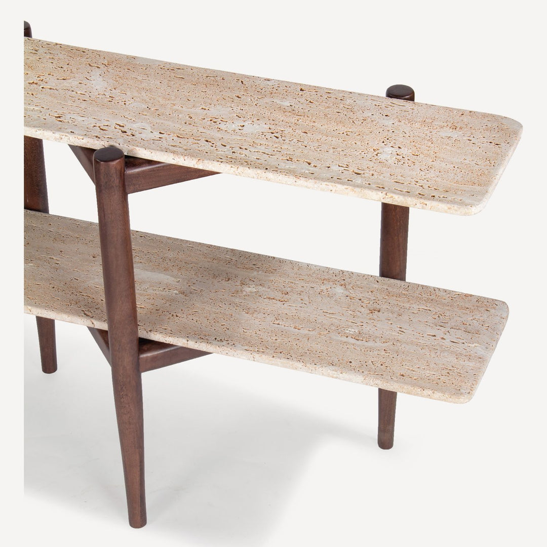 Terrace Console Table - Porto Dark Finish - view 5