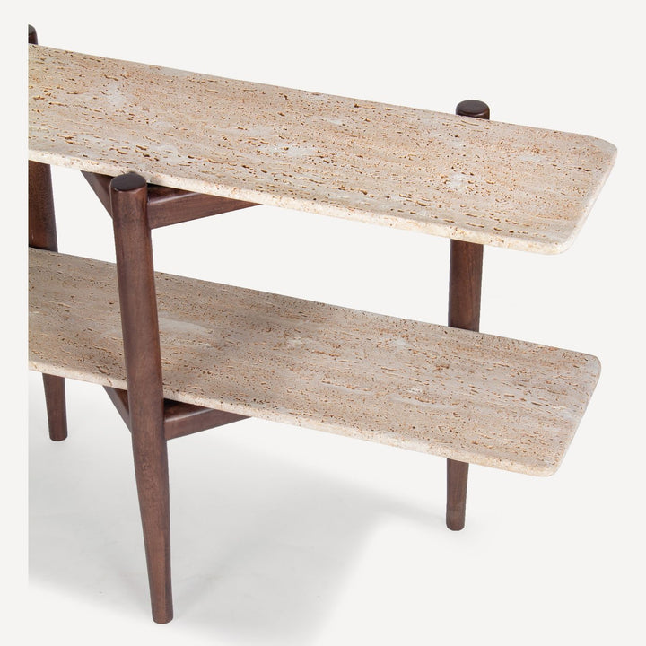 Terrace Console Table - Porto Dark Finish - view 5