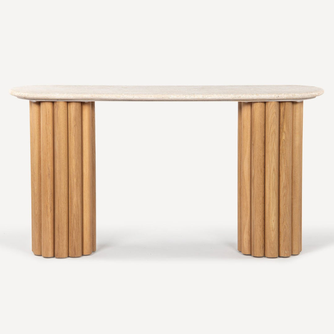 Lyla Console Table - Natural - view 3