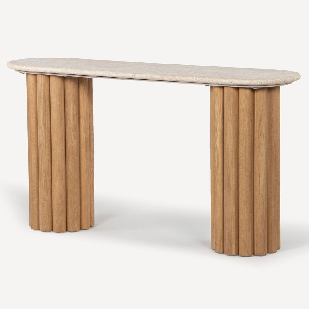 Lyla Console Table - Natural - view 4