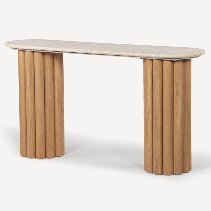 Lyla Console Table - Natural - view 4