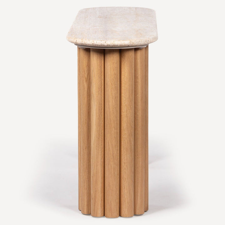 Lyla Console Table - Natural - view 5