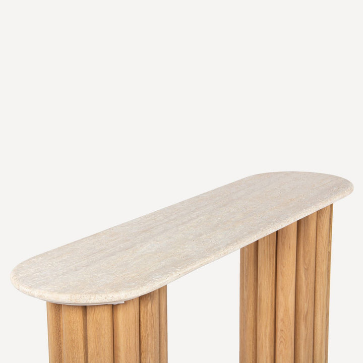 Lyla Console Table - Natural - view 6