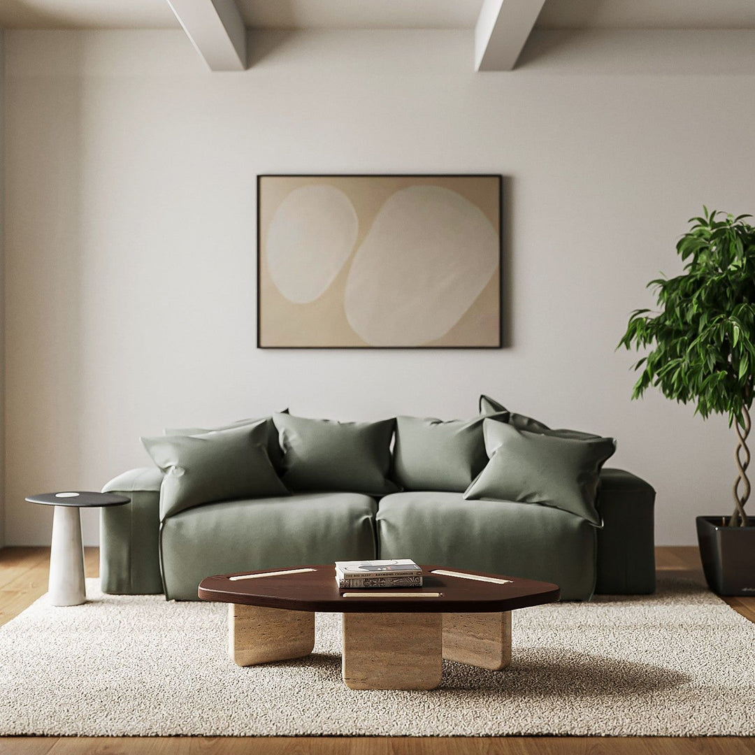 Poly Coffee Table - Mud Brown - view 2