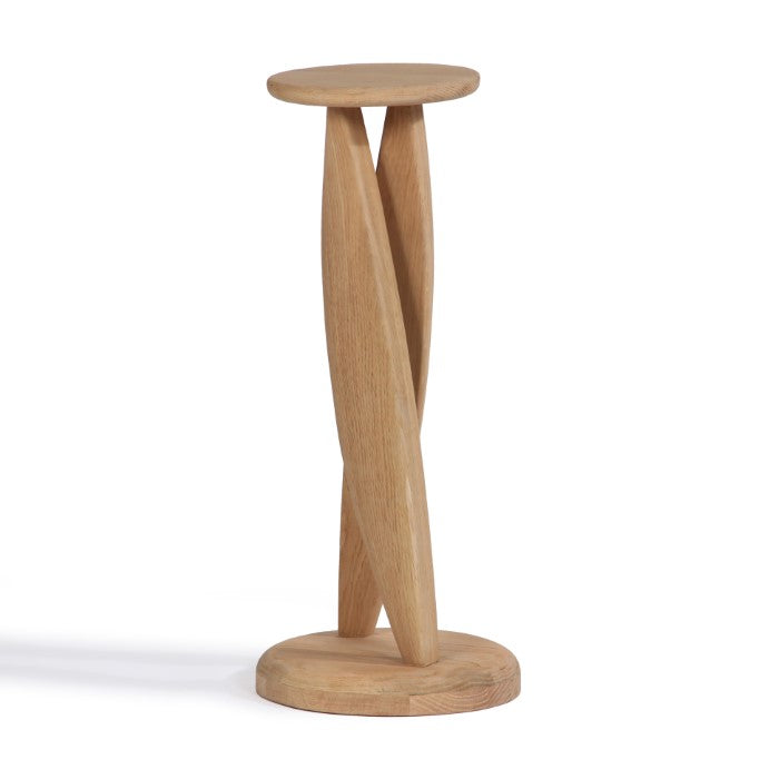 Side Tables Tola Solid Oak Drink Table