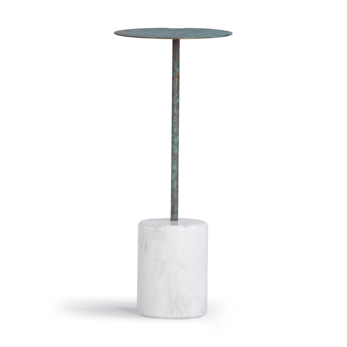 Side Tables Lily Drink Table Small - Green Patina
