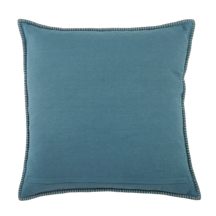 Jaipur Living Beaufort Striped Blue/ Beige Pillow Cover (22" Square)